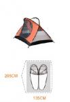 2 person Breathable Camping Tent Two Layer Camping Tent Outdoor GNCT-006