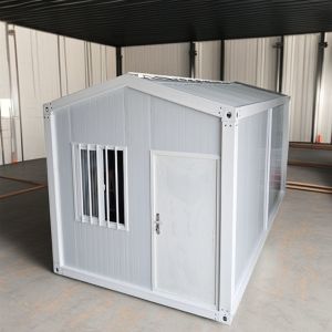 Buy cheap Customized Mini Warehouse Flat Pack Container House Prefab Windproof Structure  from wholesalers
