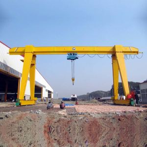 CE Certification Single Girder Gantry Crane Workshop Use Travelling 10Ton