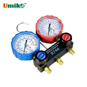 Buy cheap High Precision AC Pressure Gauge Set Adjustable Compact Multifunctional from wholesalers
