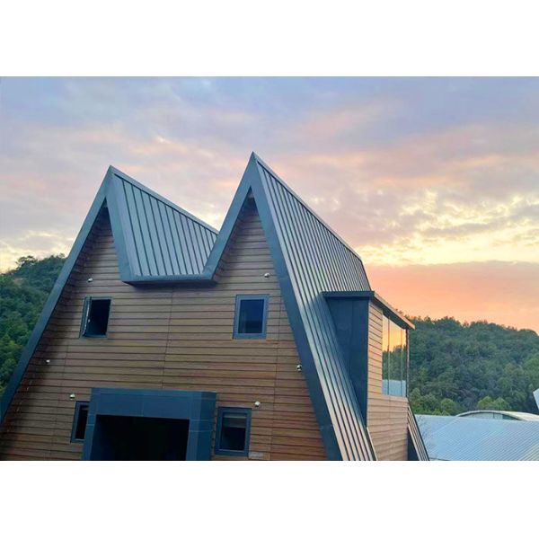 Buy cheap Prefabricated Cabins Lodges With Hot Tubs Light Steel Framing Beautiful Wooden House Resort Bunglalow from wholesalers