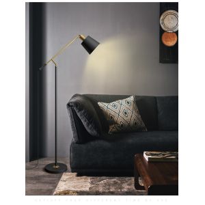 Buy cheap Engineering floor Lamp Floor Lighting Living Room Bedroom Study American Light Luxury Net Red Bedside standing Lamp from wholesalers