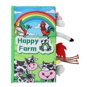 Buy cheap Customized Soft Newborn Tail Story Book Journal Early Educational Print Touch Sensory Memory Cloth for Newborns from wholesalers