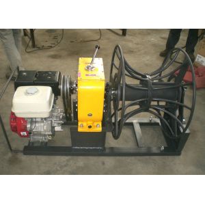 Buy cheap Petrol Engine Powered Cable Winch Puller 5 Ton For Conductor Taking Up / Stringing from wholesalers