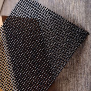 304 Stainless Steel Bushfire Mesh 10x10 Power Coated / PVC Coated