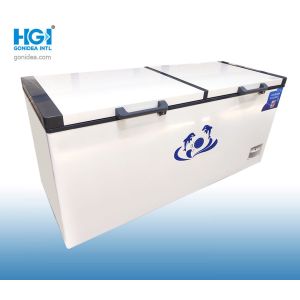 Buy cheap Noise Level 45dB Deep Chest Freezer Mechanical Temperature Control Lowest Temperature Minus 18 Degrees and for Commercial from wholesalers