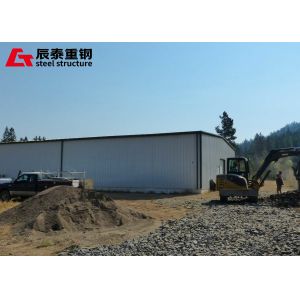 Weather Resistant Prefab Farm Buildings Rectangular Steel Structure Greenhouse