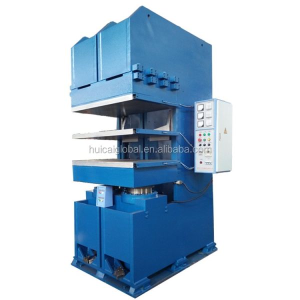Buy cheap PLC Controlled Jaw Type Rubber Vulcanizing Press Machine for Tyre Tread Vulcanization from wholesalers