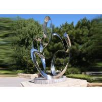 Buy cheap Custom Size Stainless Steel Sculpture For City Decoration OEM / ODM Acceptable product