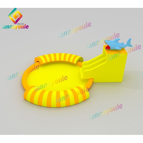 Buy cheap Toddlers Inflatable Water Slide Park Aqua Park With Swimming Pool from wholesalers