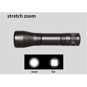 Portable High Output LED Flashlight , Waterproof Flashlight Adjustable 5 Modes