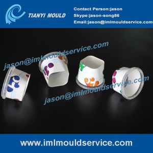 Buy cheap manufacture excellent quality 250g IML buckets and IML Containers mould from wholesalers