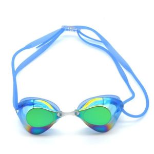 No Leaking Antifog Ironman Swim Goggles With Interchangeable Nose