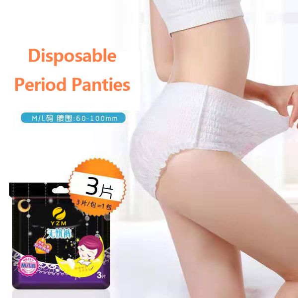 Quality Supplier White Period-Proof Panties With Breathable Design for sale