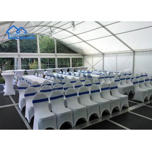 Buy cheap 30x50m Outdoor Fireproof Pvc Curve Roof Aluminium  Arcum Event Party Tent Cover For 1200 People from wholesalers