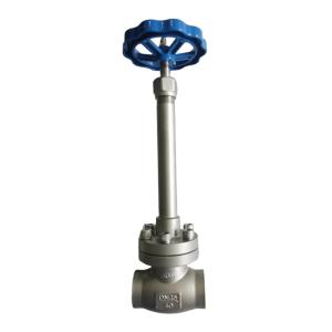 Buy cheap Welding End CF8 CF8M Long Stem Cryogenic Globe Valve Design for LNG/LOX/LN2/LAR/LCO2 from wholesalers