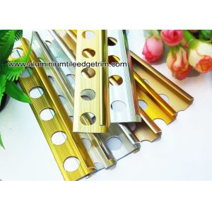 Buy cheap Colored Metal Quarter Round Tile Trim For Wall Corner / Ceramic Tile Edge Trim from wholesalers