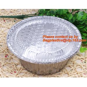 disposable food packaging aluminum foil container, tray, box Customised food