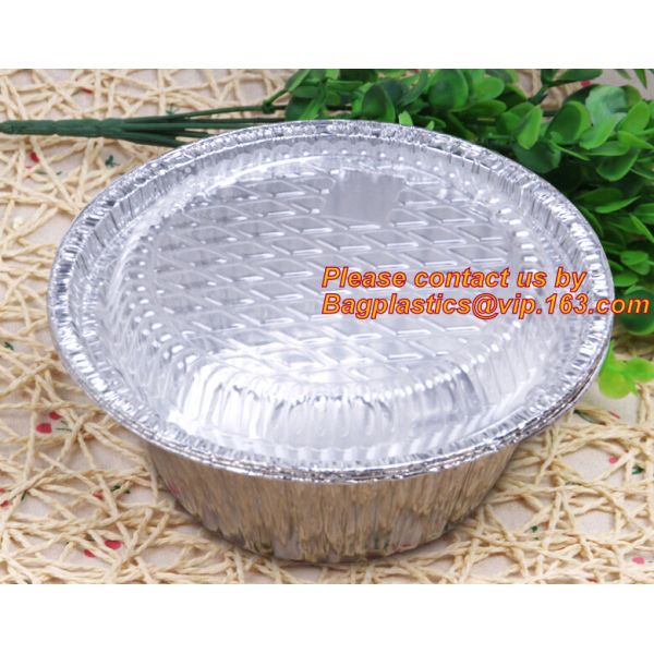disposable food packaging aluminum foil container, tray, box Customised food