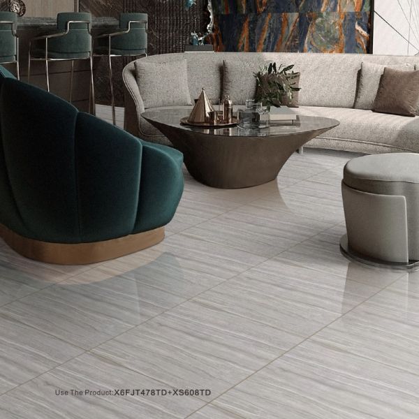 Quality 0.5​% Water Absorption Indoor Porcelain Tiles With 4 Patterns And Porcelain Material for sale