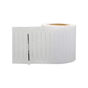 Buy cheap 98 X 6mm Silver Roll Customizable Chip Code Security RFID Soft Label from wholesalers