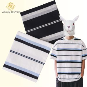 Buy cheap Skin Friendly Comfortable Breathable Good Texture Yarn Dyed Striped Cotton Fabric For T-Shirt from wholesalers