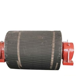 Buy cheap 1200mm Dia Rubber Lagging Conveyor Drive Pulley Heavy Industry from wholesalers