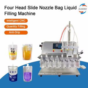 High Speed Honey Spout Pouch Packing Machine For Liquid Filling And Capping SM