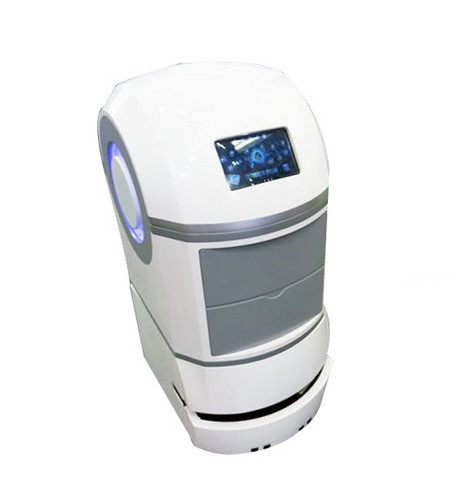 Buy cheap Automatic Artificial Intelligent Sterilization Device Indoor Disinfection Spraying Robot from wholesalers
