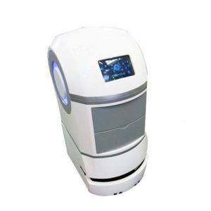 Buy cheap Automatic Artificial Intelligent Sterilization Device Indoor Disinfection Spraying Robot from wholesalers