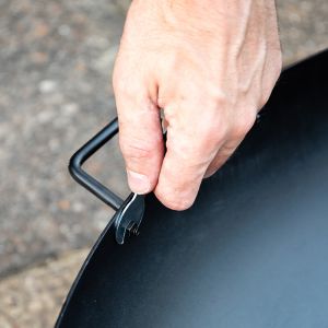 Buy cheap Firewood Fire Pit Assembled Portable Weathering Steel from wholesalers