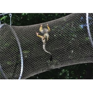 Buy cheap 7x7 Stainless Steel Animal Wire Mesh Rope Enclosure CE Certificated from wholesalers