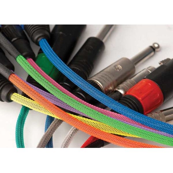 Buy cheap Fire Resistant PET Expandable Braided Sleeving Halogen Free For Cable Harness from wholesalers