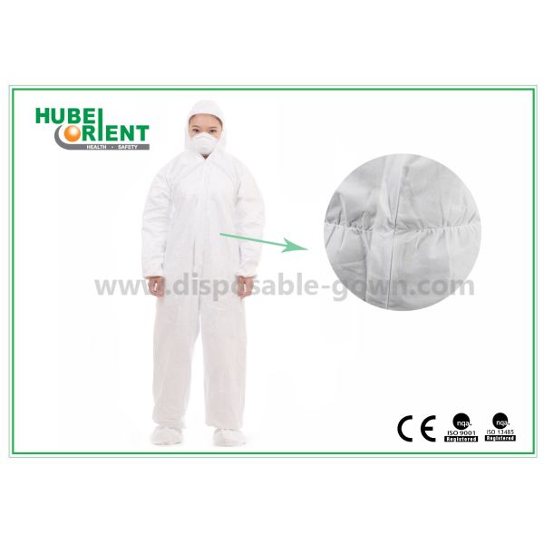 Quality Waterproof Nonwoven SMS MP Disposable Coverall Suit for sale