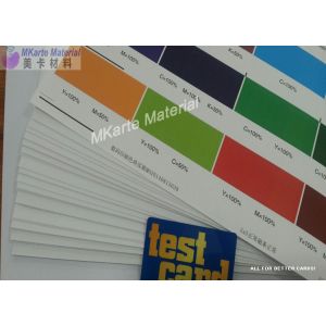 Buy cheap MGI Digital Printable White Pvc Sheet 0.15mm-0.40mm With Strong Peeing Strength from wholesalers