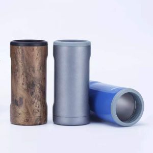 Insulated Can Cooler Wide Mouth 4 Color 10oz Or Customized