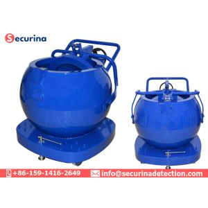 Buy cheap Carbon Steel Bomb Disposal Device 680kgs Explosive Containment Vessels from wholesalers