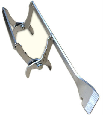 Quality Beehive Tools Frame grip with tool Stainless Steel Holder Capture Grip With Scraper Bee Hive Equipment for sale