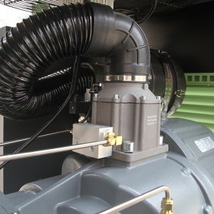 Jucai 75kw 100 Hp Screw Air Compressor Variable Frequency