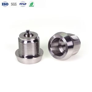 Intelligent CNC Stainless Steel Parts Cylinder Nut Housing Nut Non Standard CNC