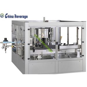 Hot Glue Bottle Automatic Labeling Machine 24000 bph Full Automatic OPP