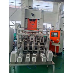 Buy cheap LK-T80 Food Container Punching Machine Energy-Efficient Reliable Performance for Long-Term Use from wholesalers