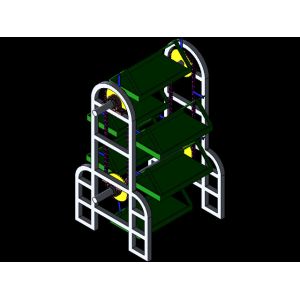 Buy cheap 2000kg Capacity Lightweight Vertical Car Lift Automatic Operation from wholesalers