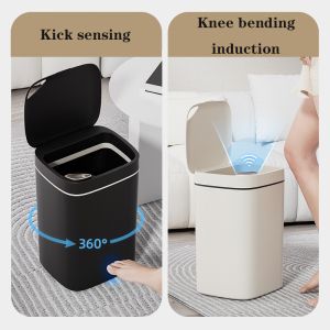 Buy cheap 13 Gallon Kitchen Self Sealing Sensor Automatically Smart Trash Can Drawstring Garbage Bags for Trash Can Garbage Bin from wholesalers