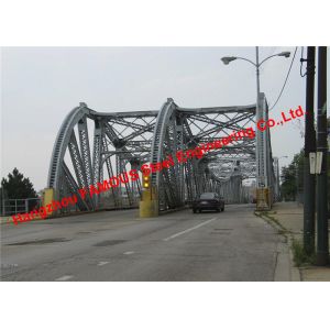 Buy cheap Tied Arch Steel Bridge Deck Construction With Bowstring Arch Girder from wholesalers