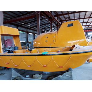Buy cheap SOLAS approved open rescue boat 4.5m and davit china factory from wholesalers