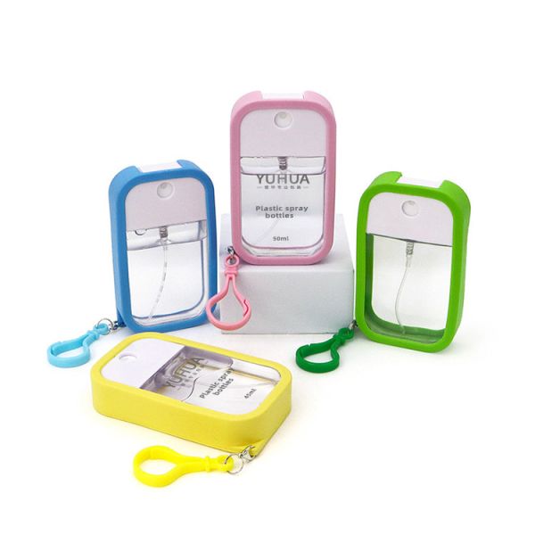 Buy cheap 45ml 50ml Plastic Perfume Packgaing Easy To Carry Square Shape from wholesalers