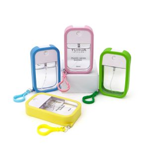 Buy cheap 45ml 50ml Plastic Perfume Packgaing Easy To Carry Square Shape from wholesalers