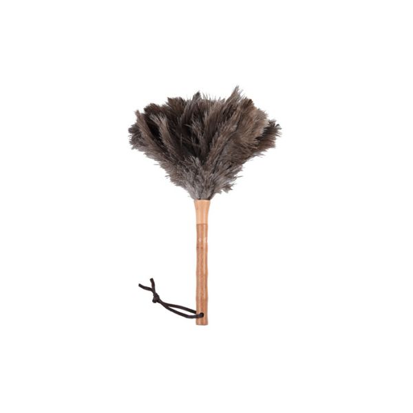 Quality Hot Sale Ostrich Feather Duster With Bamboo Wooden Handle for sale