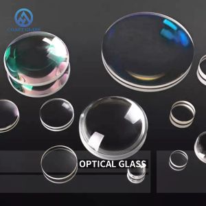 Custom Quartz Components Round Square Shape Flat Dome Structure Quartz Glass